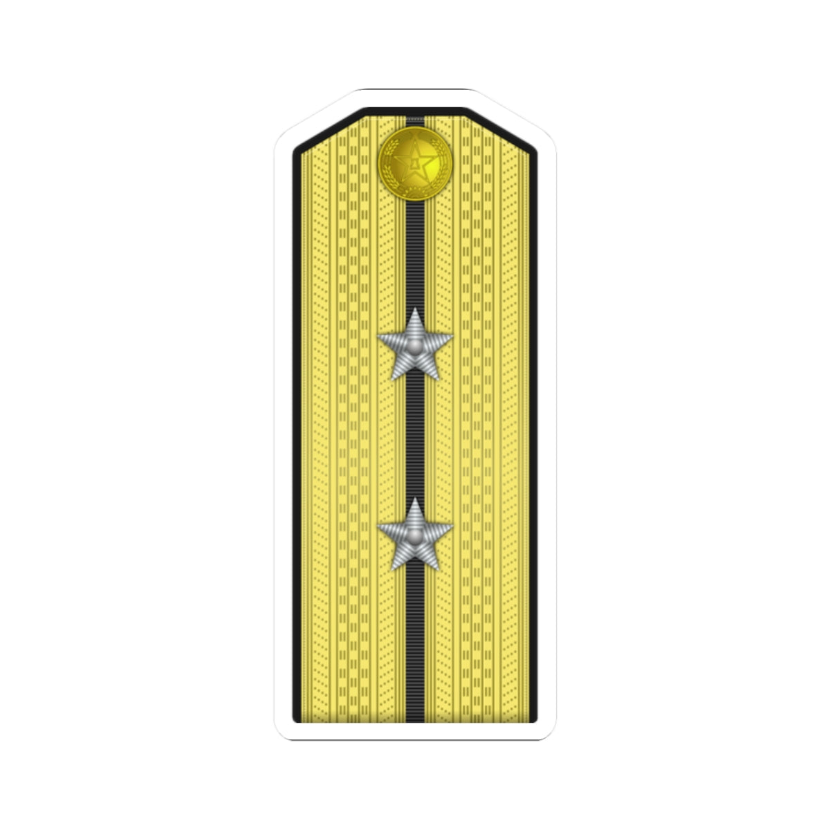 08 PLA Navy Hǎijūn zhōngwèi Type 55 (China) (Military Rank) STICKER Vinyl Kiss-Cut Decal