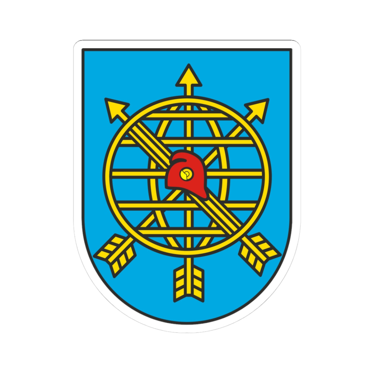 Arms of Rio de Janeiro (Brazil) (Coat of Arms) STICKER Vinyl Kiss-Cut Decal