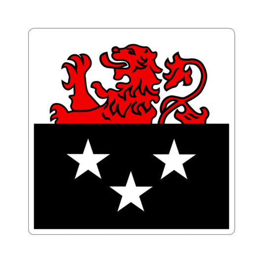 CHE Le Grand-Saconnex Flag (Switzerland) STICKER Vinyl Kiss-Cut Decal