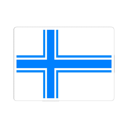 Flag of Iceland - 1914 Proposal (Iceland) STICKER Vinyl Kiss-Cut Decal