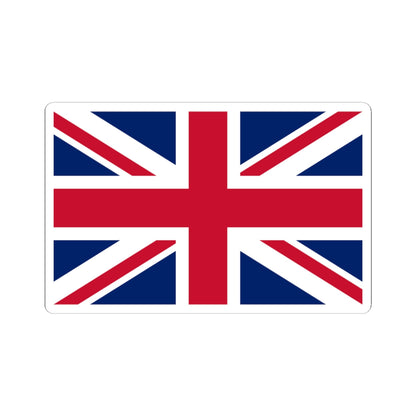 Flag of the United Kingdom 5-8 (United Kingdom) STICKER Vinyl Kiss-Cut Decal