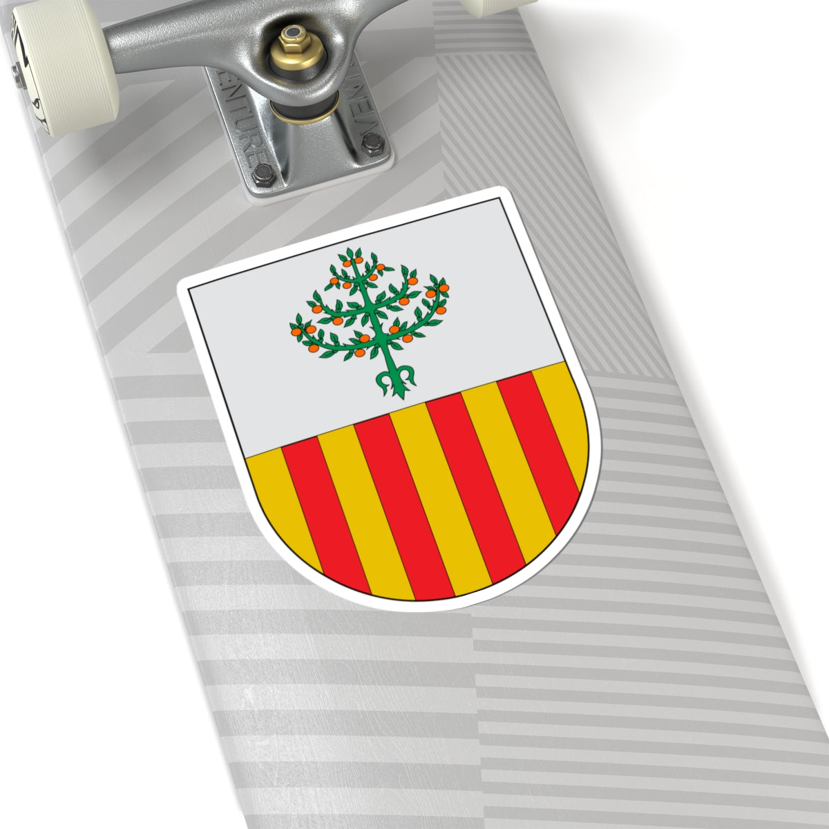 Antic escut de Xerta (Spain) (Coat of Arms) STICKER Vinyl Kiss-Cut Decal
