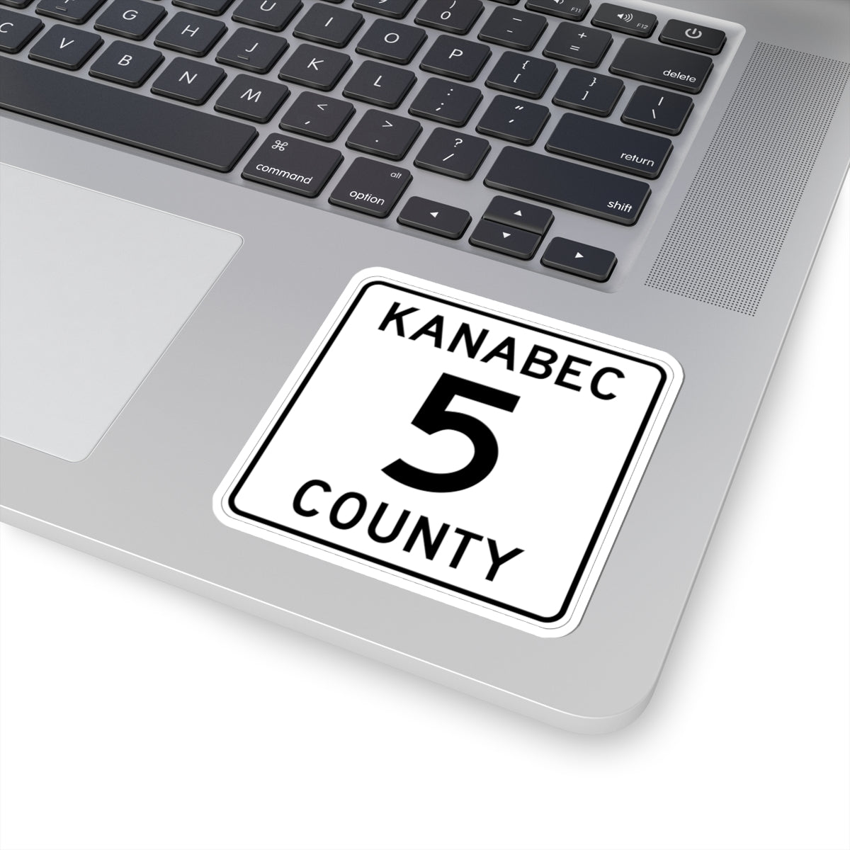 Kanabec County 5 MN (Minnesota) (Road Sign) STICKER Vinyl Kiss-Cut Decal