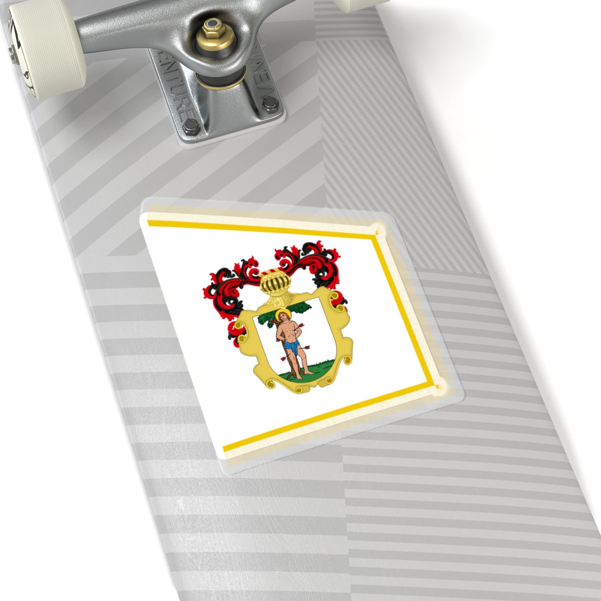 Antiga Bandeira do Rio de Janeiro 3 (Brazil) (Coat of Arms) STICKER Vinyl Kiss-Cut Decal