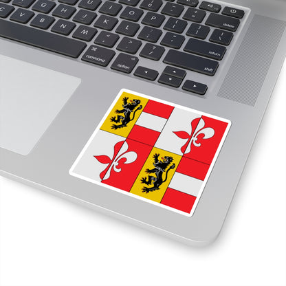 Flag of Mathieu Schiner (Switzerland) STICKER Vinyl Kiss-Cut Decal