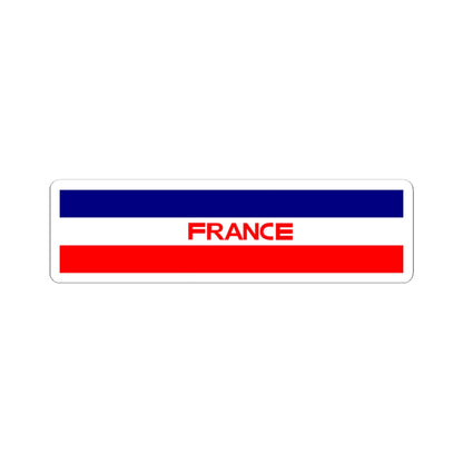 Flag of France for user page (France) STICKER Vinyl Kiss-Cut Decal