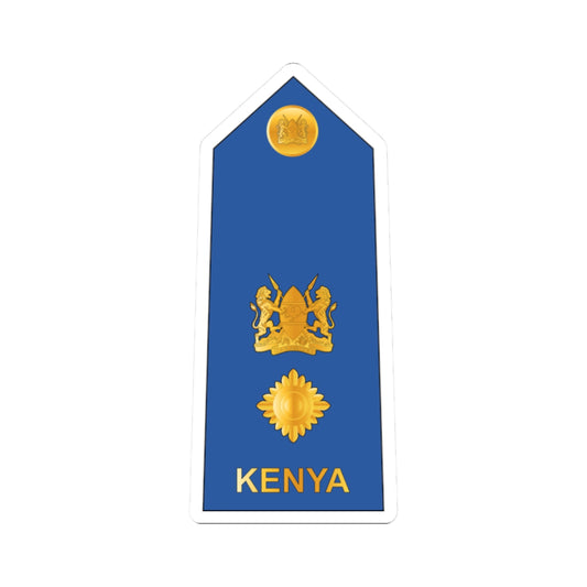 11. Kenyan Air Force LTCOL (Kenya) (Military Rank) STICKER Vinyl Kiss-Cut Decal
