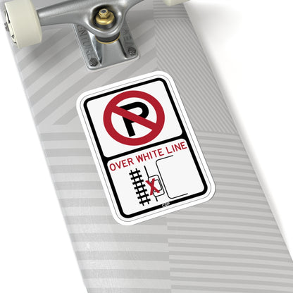 PBOT Road sign P1351 (Oregon) (Road Sign) STICKER Vinyl Kiss-Cut Decal
