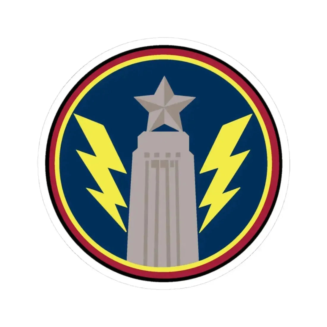 147th OS Sq. (U.S. Air Force) STICKER Vinyl Kiss-Cut Decal 3 Inch White - The Sticker Space