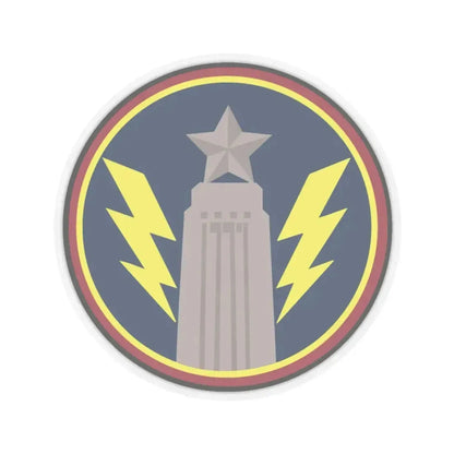 147th OS Sq. (U.S. Air Force) STICKER Vinyl Kiss-Cut Decal 4 Inch Transparent - The Sticker Space