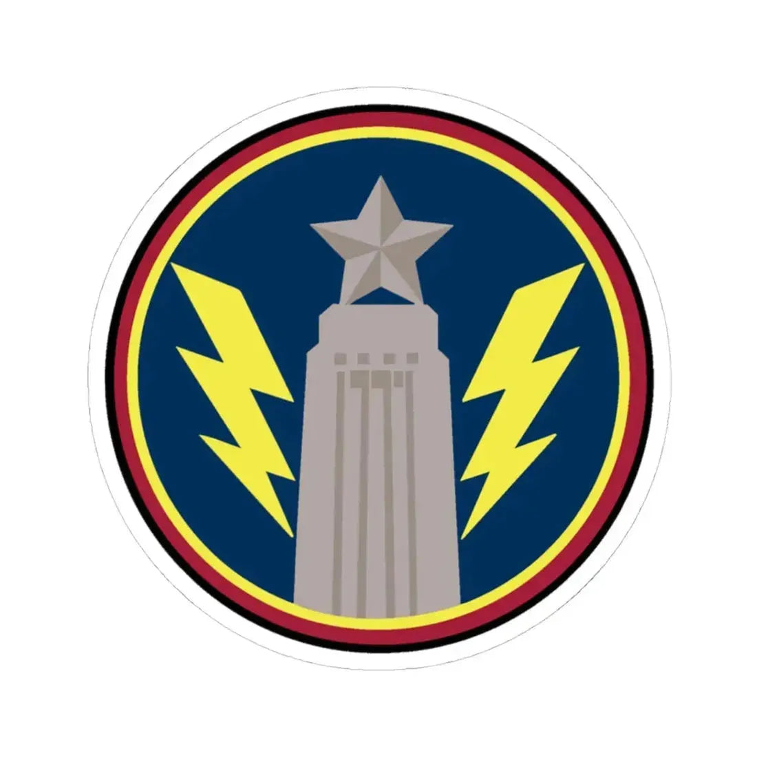 147th OS Sq. (U.S. Air Force) STICKER Vinyl Kiss-Cut Decal 4 Inch White - The Sticker Space
