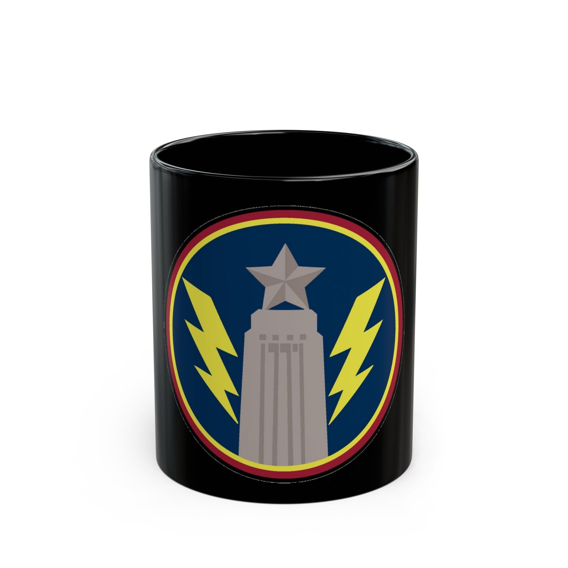 147th OS Sq. (U.S. Air Force) Black Coffee Mug-11oz-The Sticker Space