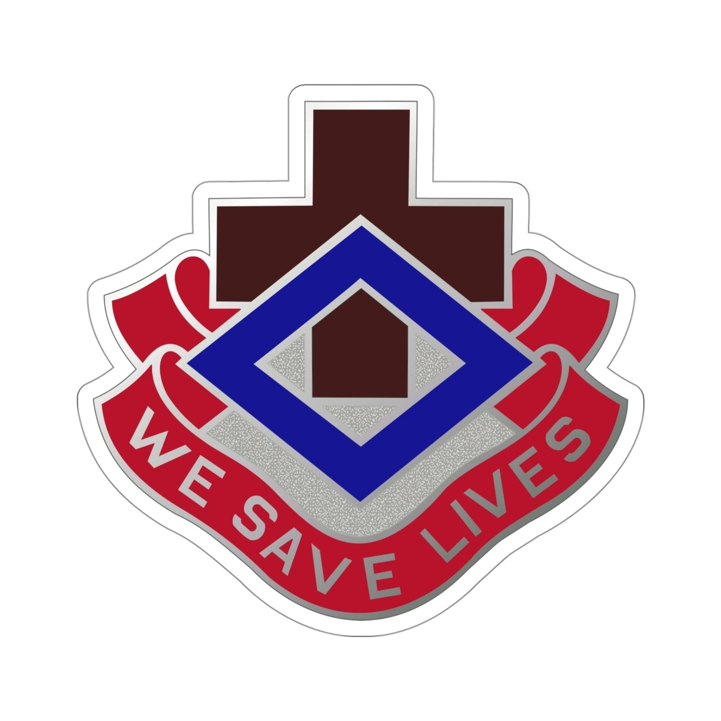 148 Evacuation Hospital (U.S. Army) STICKER Vinyl Die-Cut Decal-4 Inch-The Sticker Space