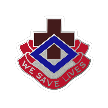 148 Evacuation Hospital (U.S. Army) Transparent STICKER Die-Cut Vinyl Decal-3 Inch-The Sticker Space