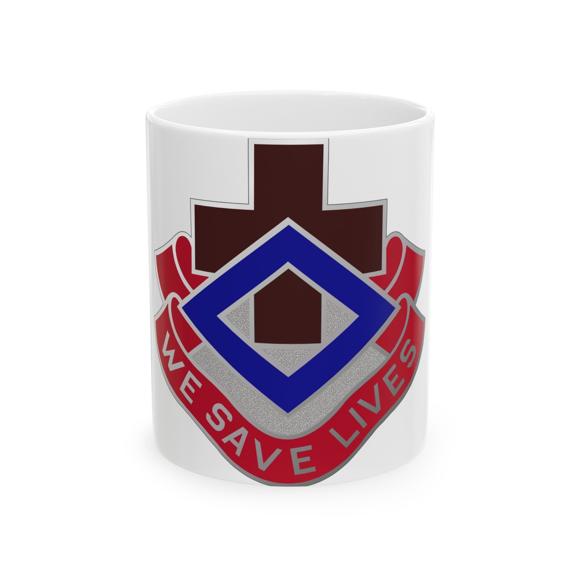 148 Evacuation Hospital (U.S. Army) White Coffee Mug-11oz-The Sticker Space