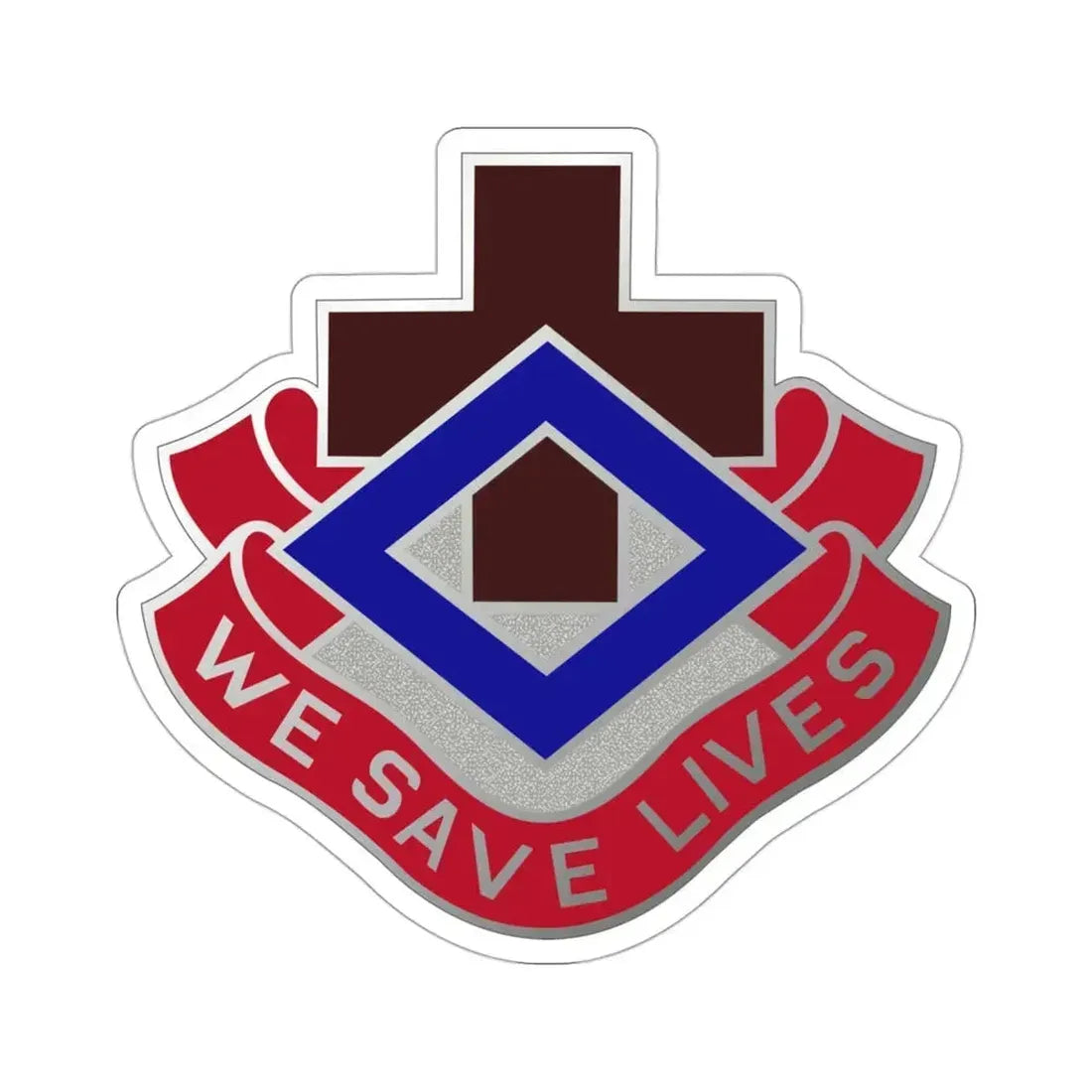 148 Evacuation Hospital (U.S. Army) STICKER Vinyl Die-Cut Decal 3 Inch - The Sticker Space