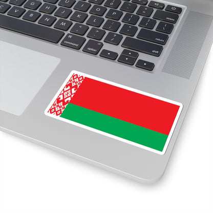 Flag of Belarus WFB (Belarus) STICKER Vinyl Kiss-Cut Decal