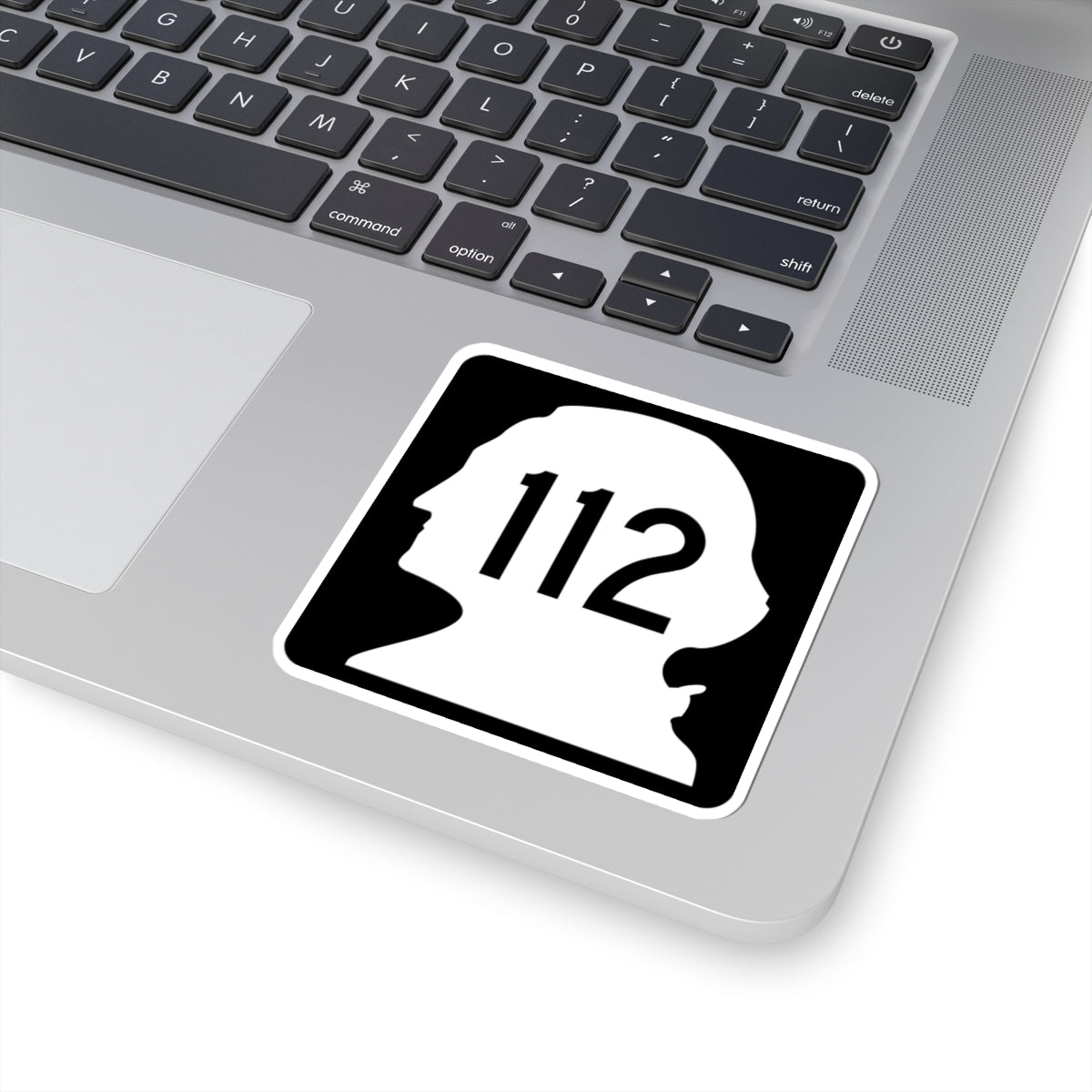 WA-112 (Washington) (Road Sign) STICKER Vinyl Kiss-Cut Decal