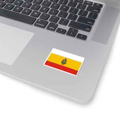 Flag of Ryazan Oblast (Russia) STICKER Vinyl Kiss-Cut Decal