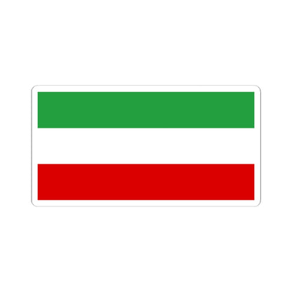 Post-constitutional Revolution Civil Flag of Persia (Iran) STICKER Vinyl Kiss-Cut Decal