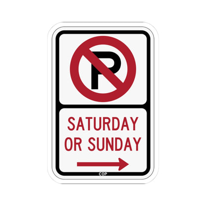 PBOT Road sign P1210R (Oregon) (Road Sign) STICKER Vinyl Kiss-Cut Decal