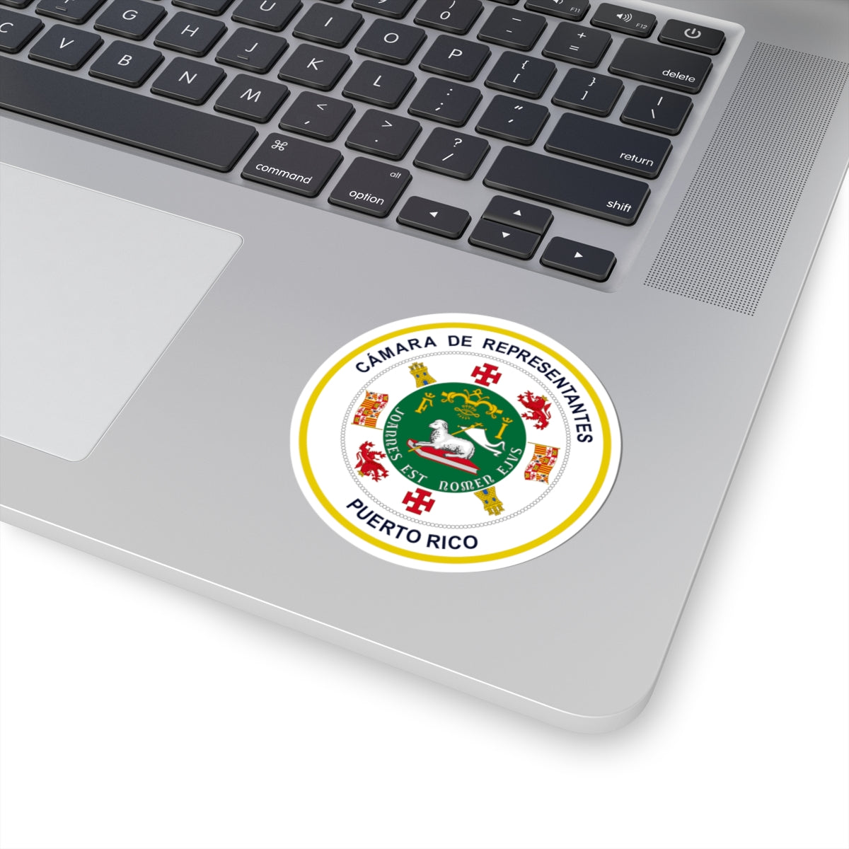 Seal of Puerto Rico House of Representatives - STICKER Vinyl Kiss-Cut Decal