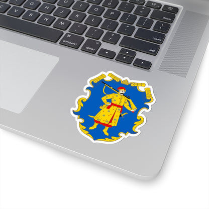 Coat of arms of the Zaporozhian Host - STICKER Vinyl Kiss-Cut Decal