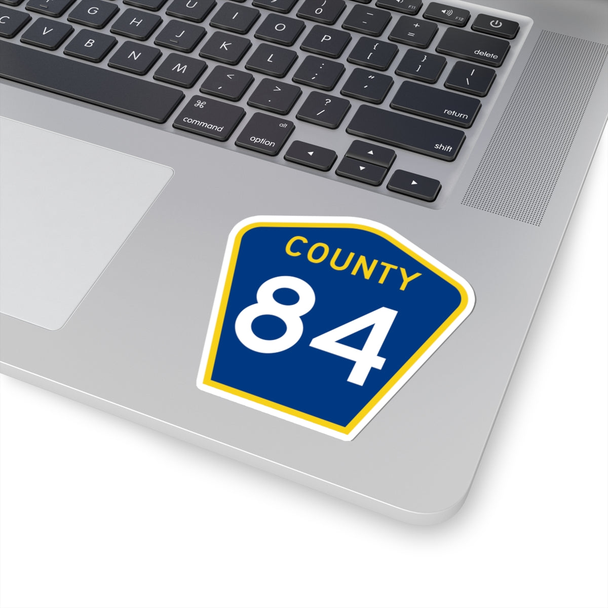 County 84 MN (Minnesota) (Road Sign) STICKER Vinyl Kiss-Cut Decal