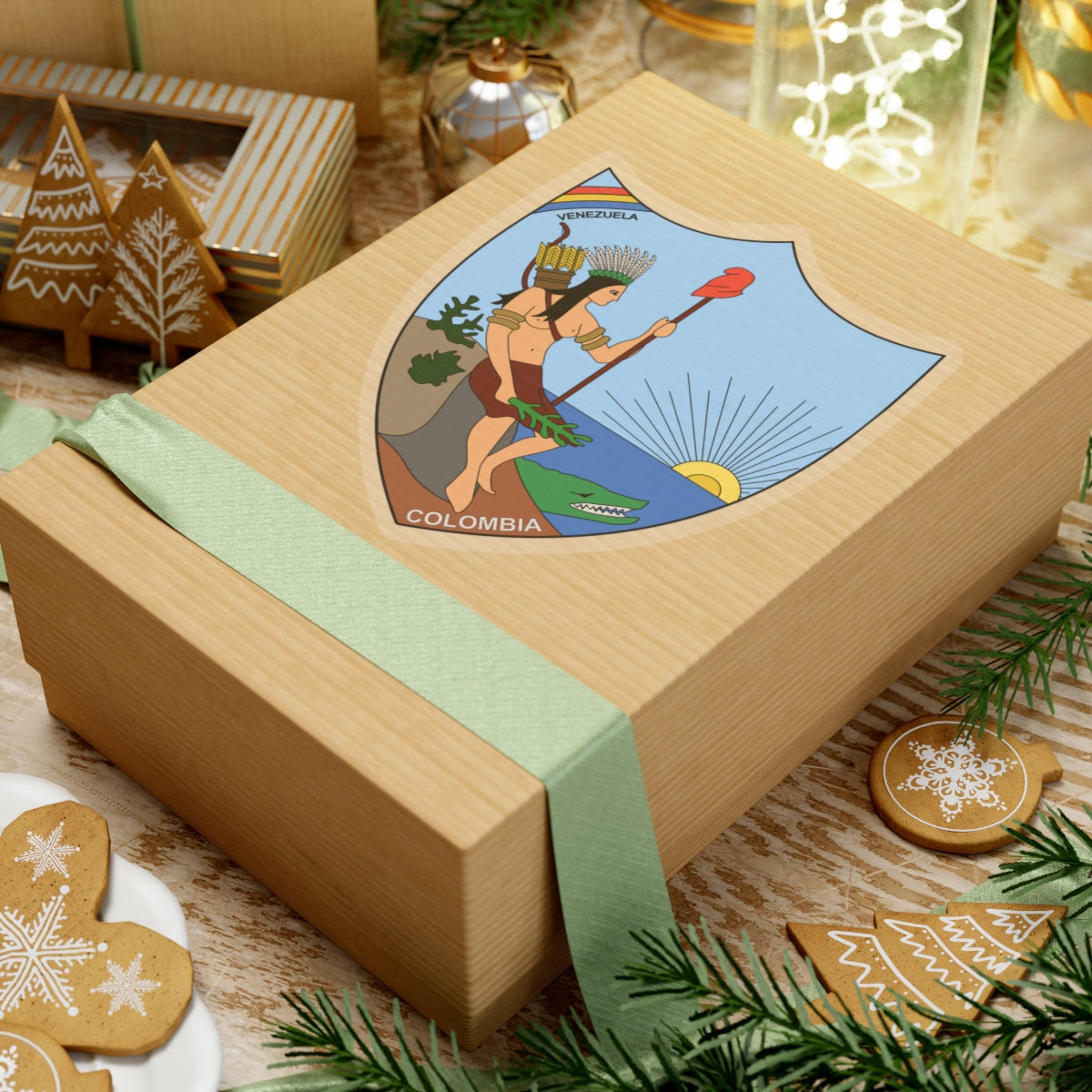 Coat of arms of Venezuela (1811) - STICKER Vinyl Kiss-Cut Decal