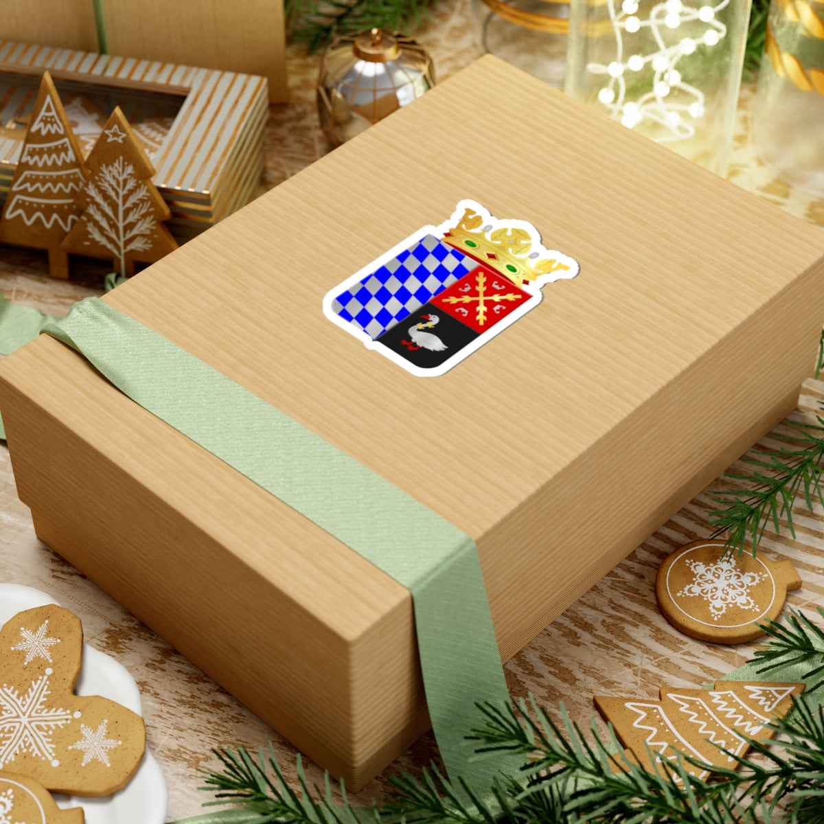 Barsingerhorn wapen 1971 (Netherlands) (Coat of Arms) STICKER Vinyl Kiss-Cut Decal