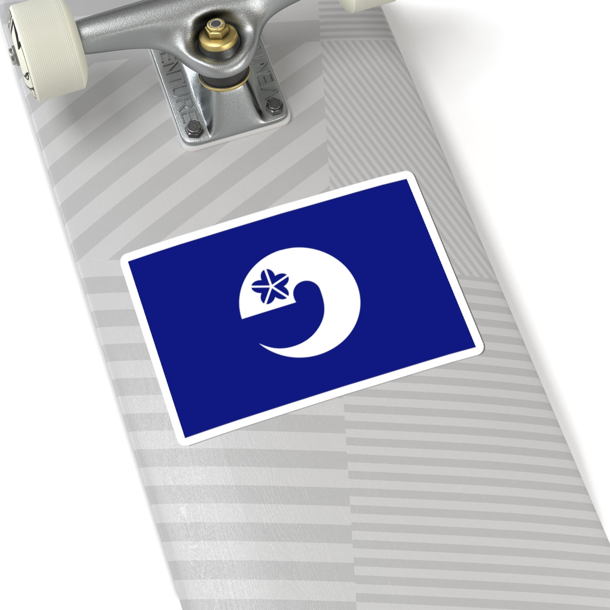 Flag of Ozu Kumamoto (Japan) STICKER Vinyl Kiss-Cut Decal