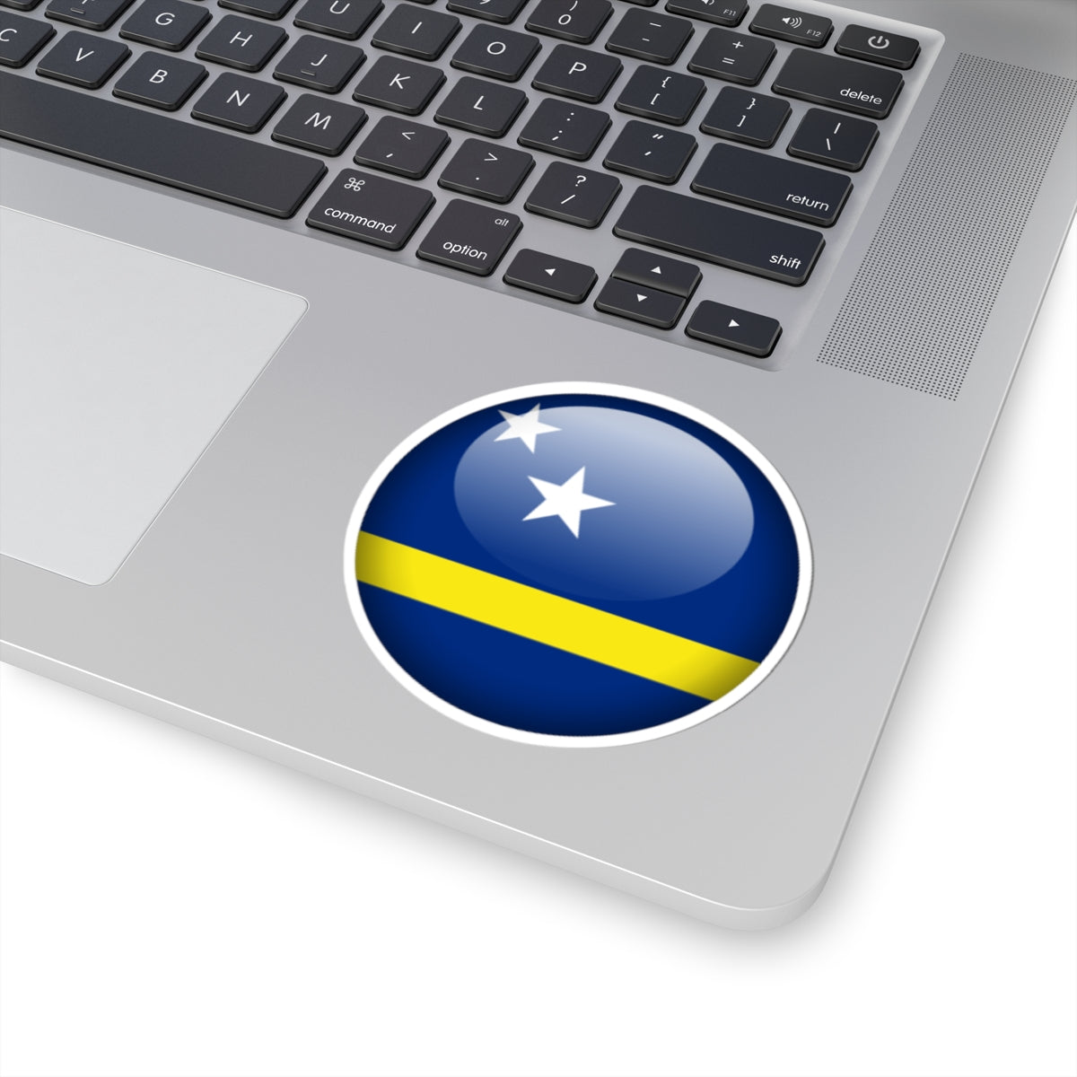 Flag orb Curaçao (Netherlands) STICKER Vinyl Kiss-Cut Decal