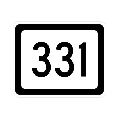 WV-331 (Virginia) (Road Sign) STICKER Vinyl Kiss-Cut Decal