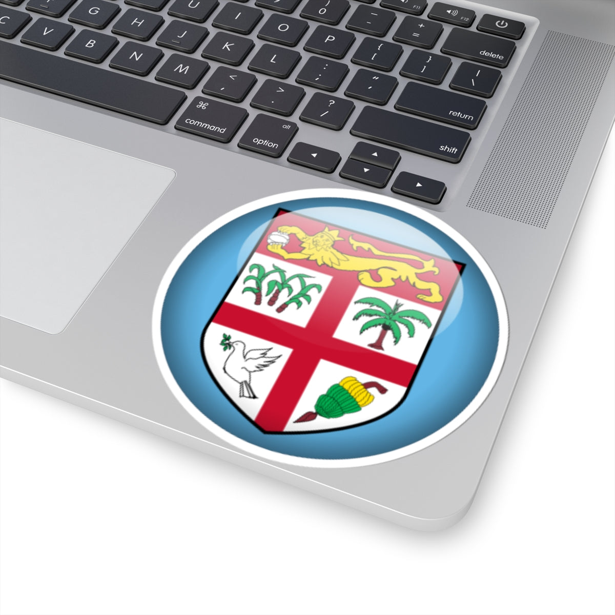 Flag orb Fiji (Fiji) STICKER Vinyl Kiss-Cut Decal