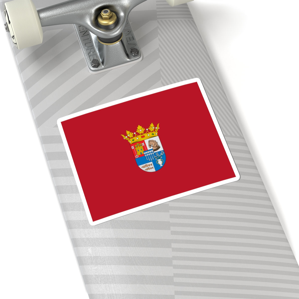 Flag Segovia province (Spain) STICKER Vinyl Kiss-Cut Decal