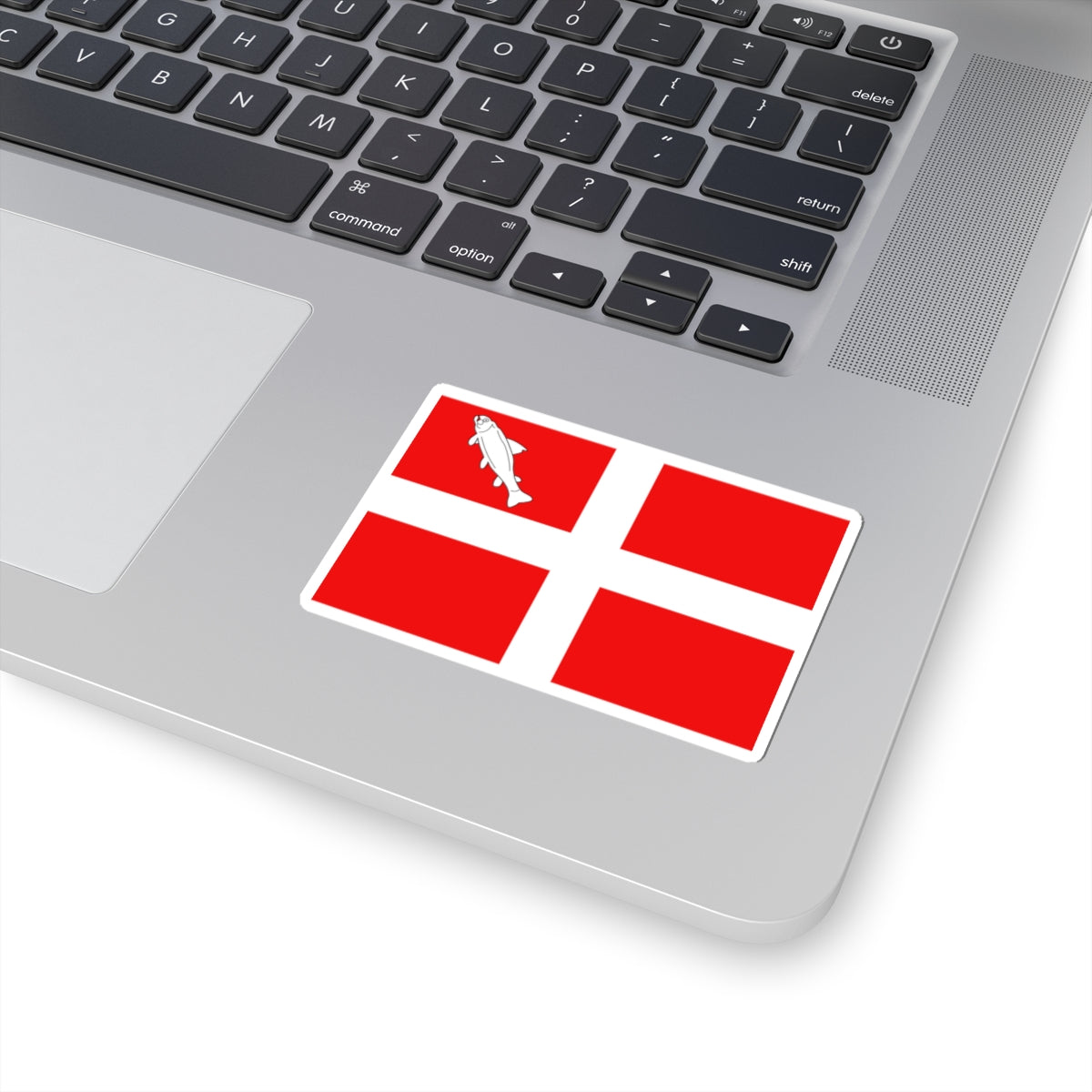 Flag of Annecy (France) STICKER Vinyl Kiss-Cut Decal