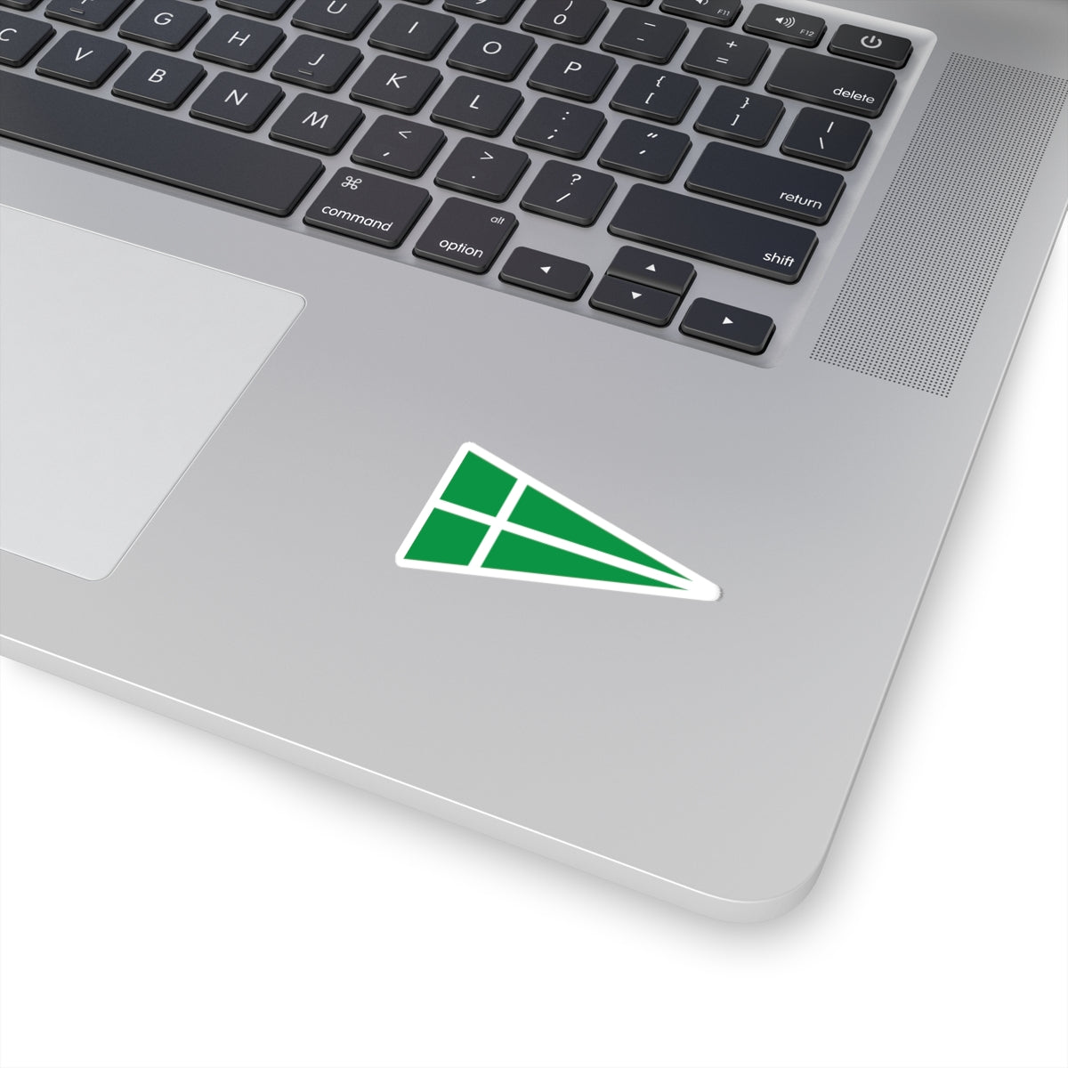 Burgee of BS-Fuzfo Sailing Club (Hungary) STICKER Vinyl Kiss-Cut Decal