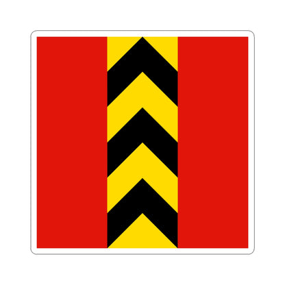 CHE Valangin Flag (Switzerland) STICKER Vinyl Kiss-Cut Decal