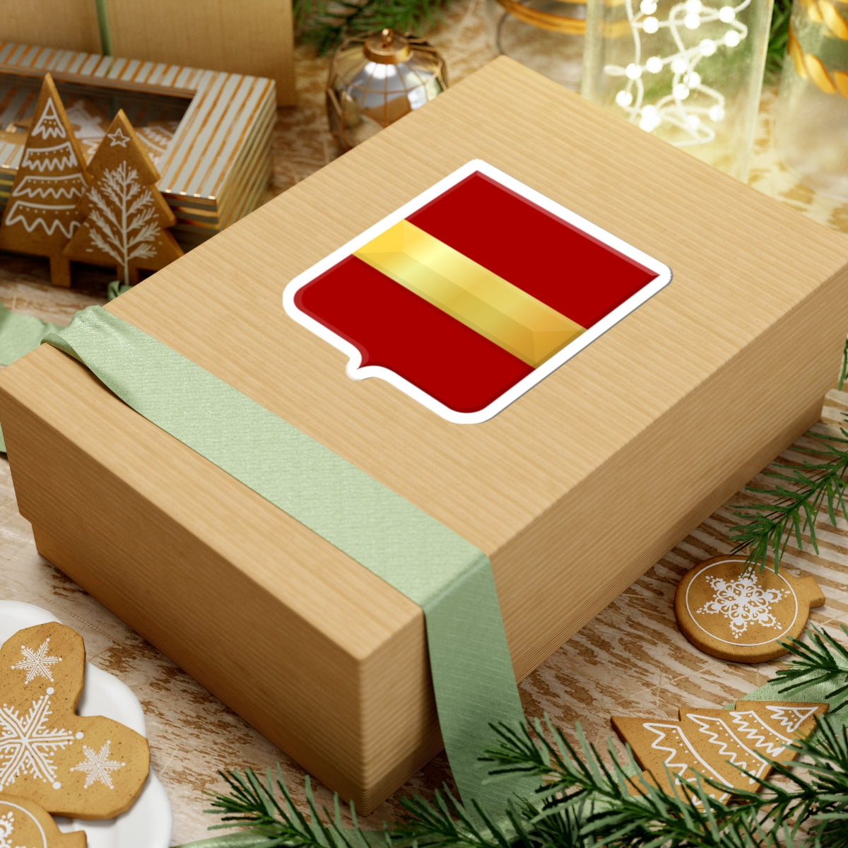 Bennebroek heerlijkheidswapen (Netherlands) (Coat of Arms) STICKER Vinyl Kiss-Cut Decal