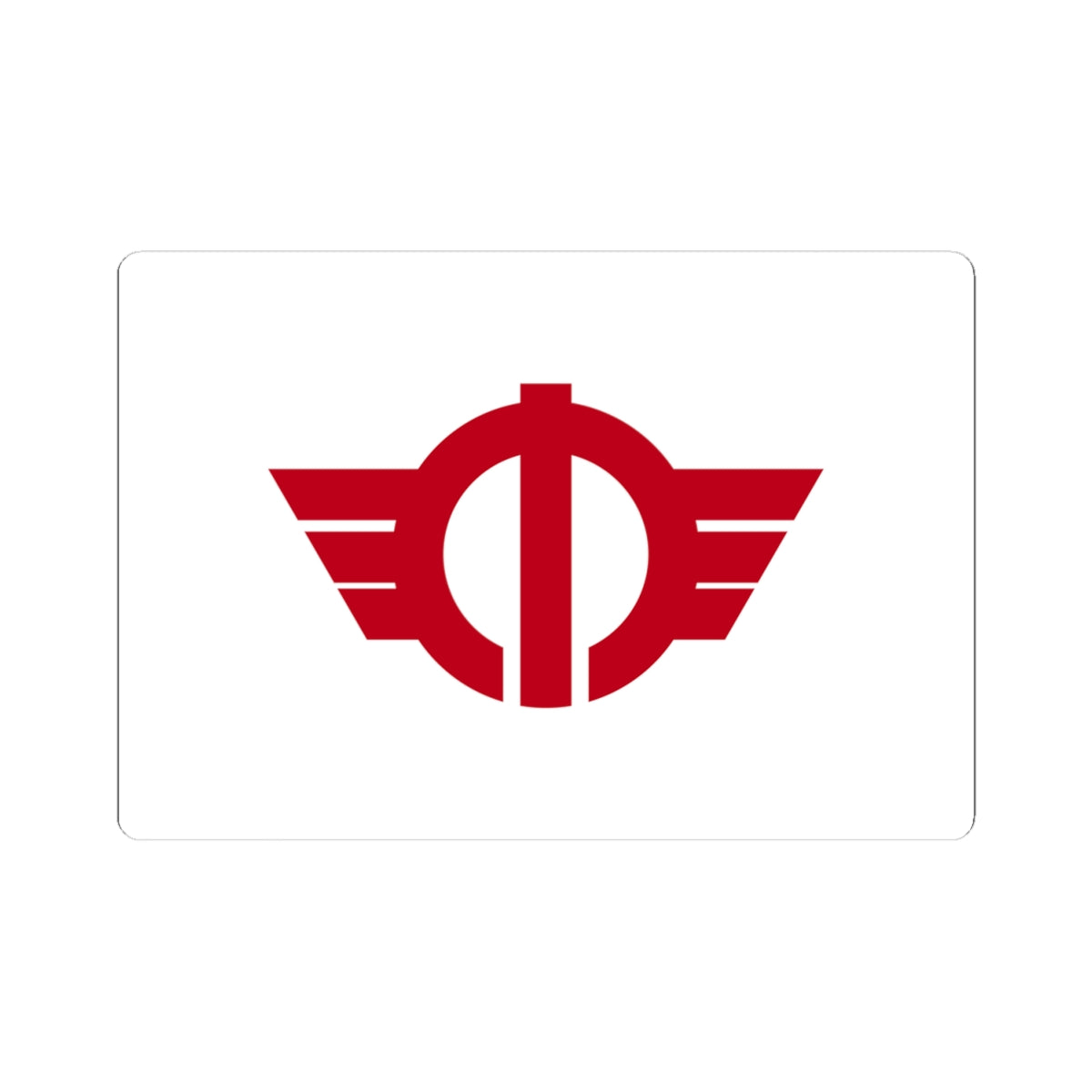 Flag of Minamiashigara Kanagawa (Japan) STICKER Vinyl Kiss-Cut Decal