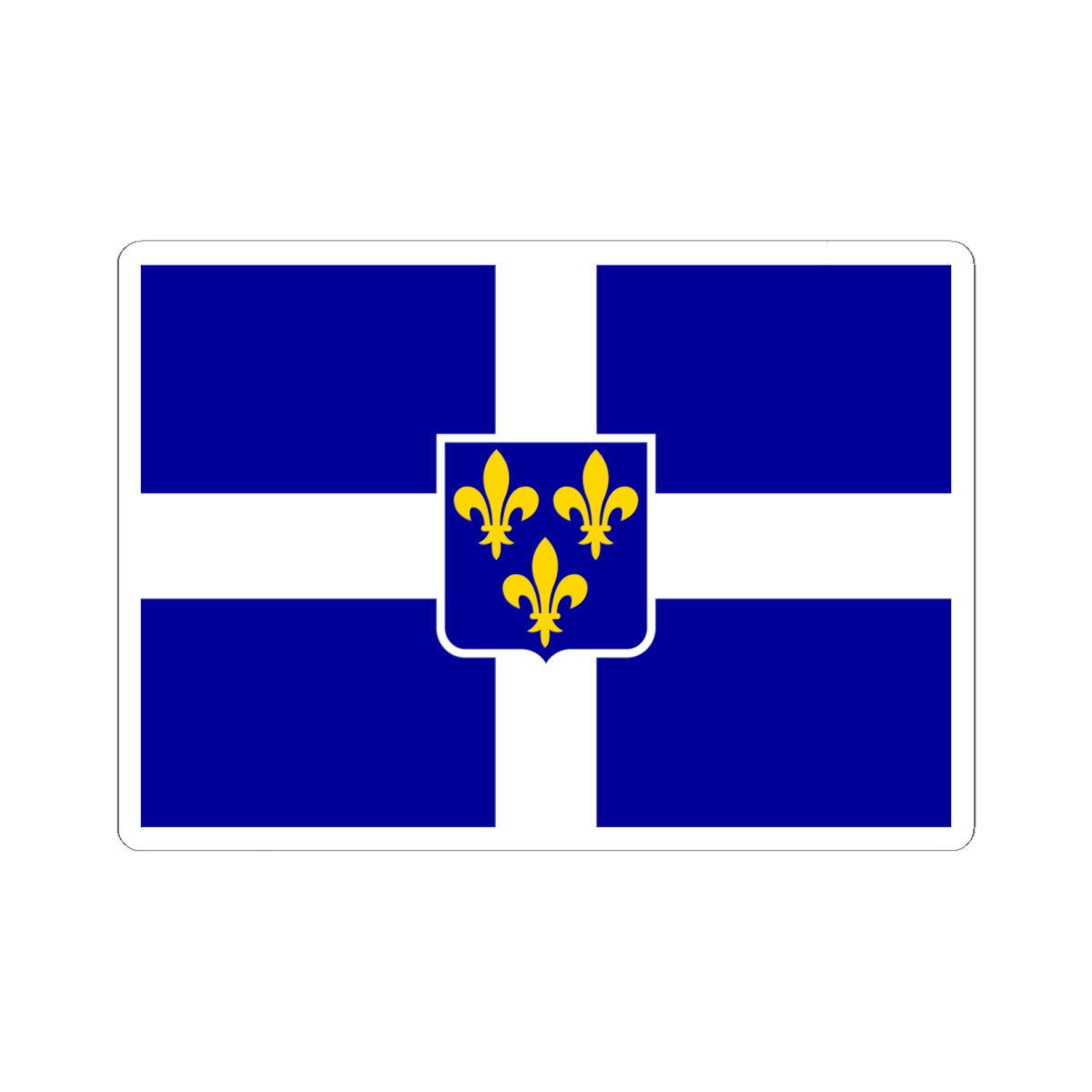 Merchant Flag of France Pre-1790 (France) STICKER Vinyl Kiss-Cut Decal