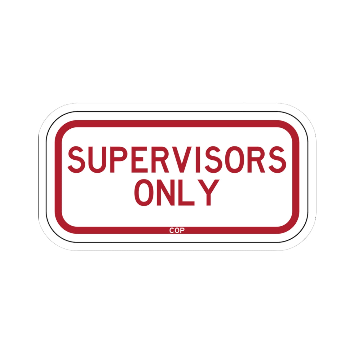 PBOT Road sign P4210 (Oregon) (Road Sign) STICKER Vinyl Kiss-Cut Decal