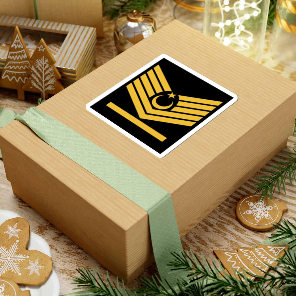 Başçavuş rütbe (Turkey) (Military Rank) STICKER Vinyl Kiss-Cut Decal