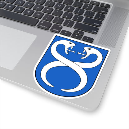 Balsthal-blazon (Switzerland) (Coat of Arms) STICKER Vinyl Kiss-Cut Decal