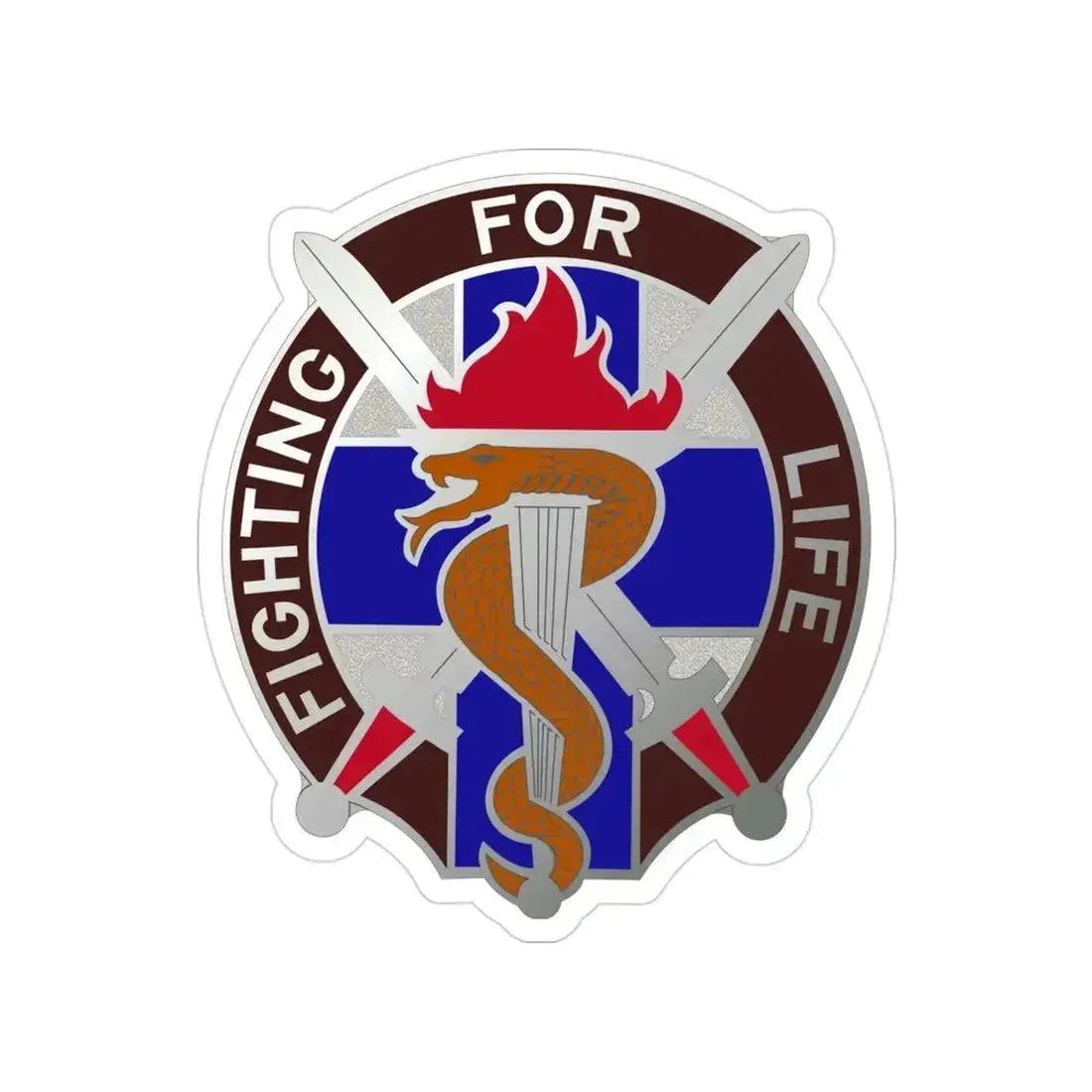 149 Surgical Hospital (U.S. Army) Transparent STICKER Die-Cut Vinyl Decal 3 Inch - The Sticker Space