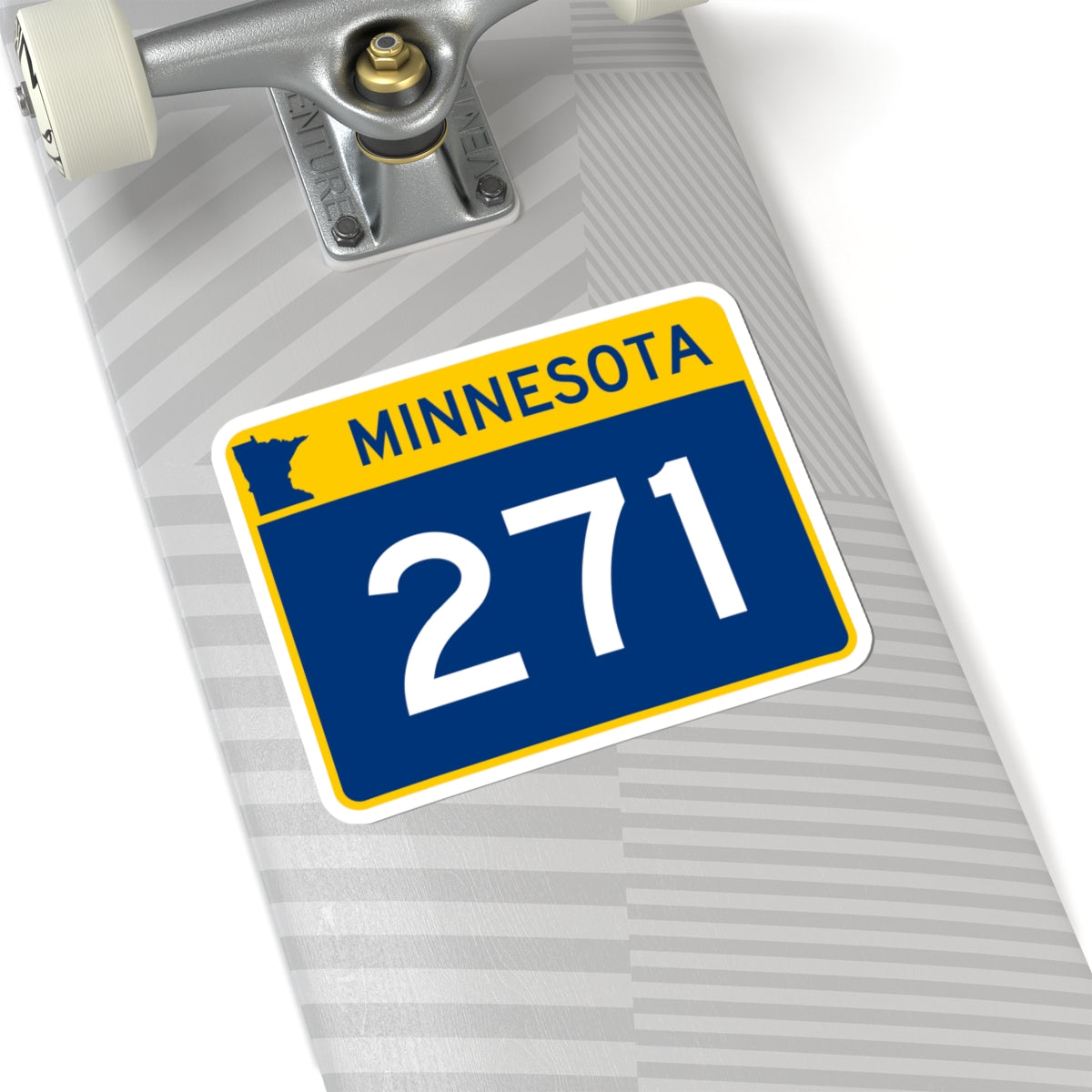 MN-271 wide (Minnesota) (Road Sign) STICKER Vinyl Kiss-Cut Decal