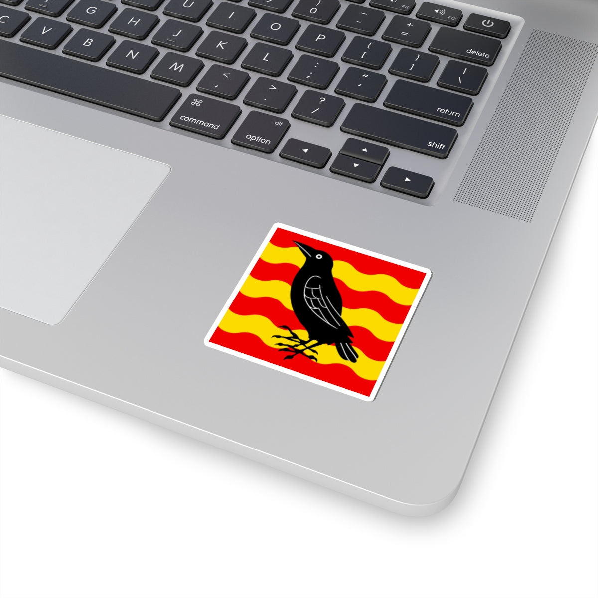 CHE Etagnieres Flag (Switzerland) STICKER Vinyl Kiss-Cut Decal