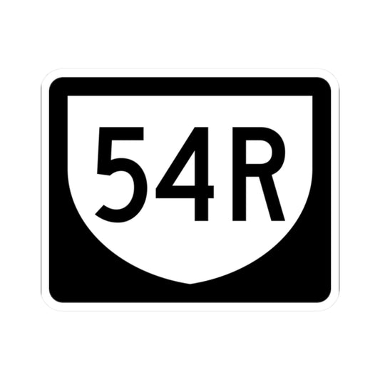 PR urban primary 54R (Puerto Rico) (Road Sign) STICKER Vinyl Kiss-Cut Decal