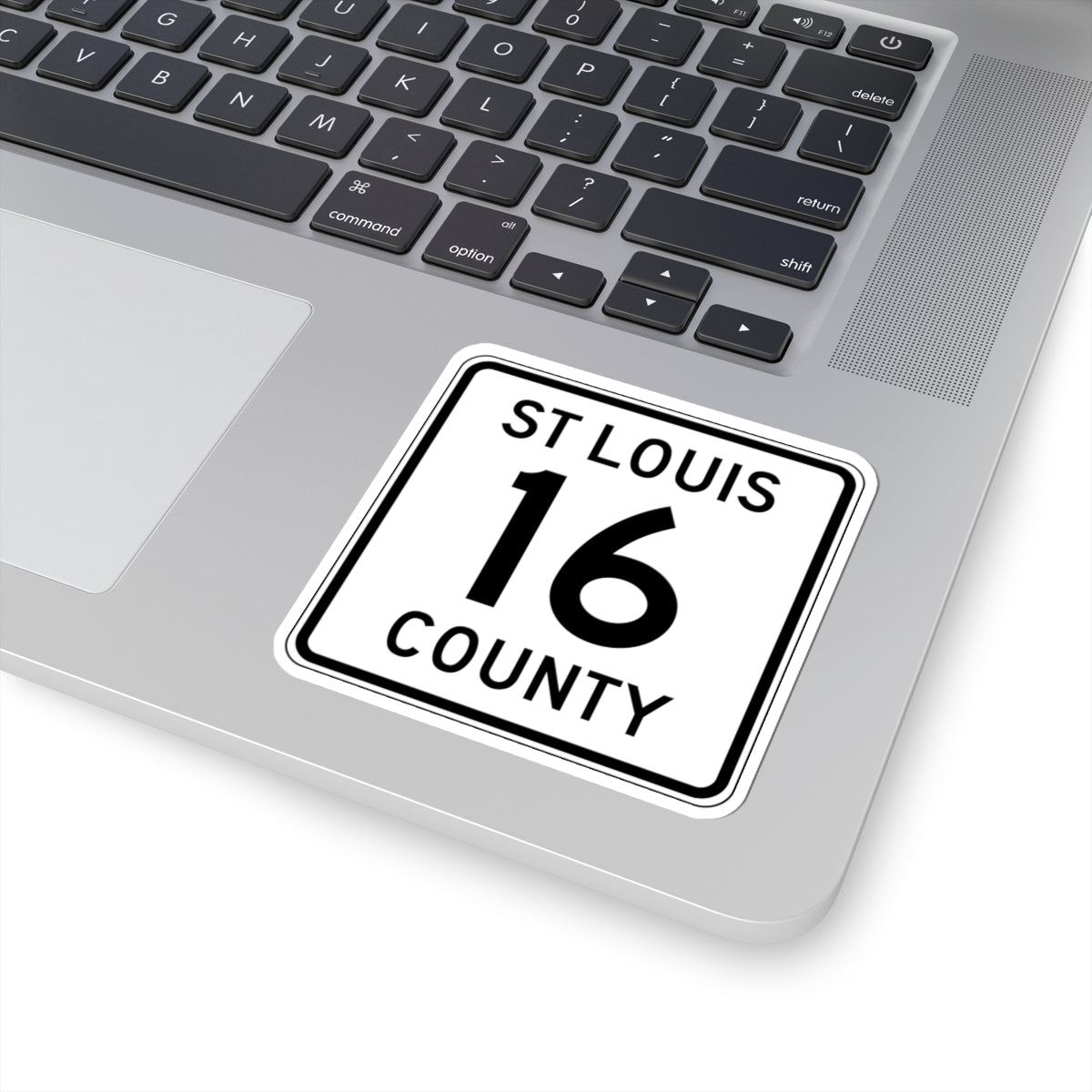 St Louis County Route 16 MN (Minnesota) (Road Sign) STICKER Vinyl Kiss-Cut Decal