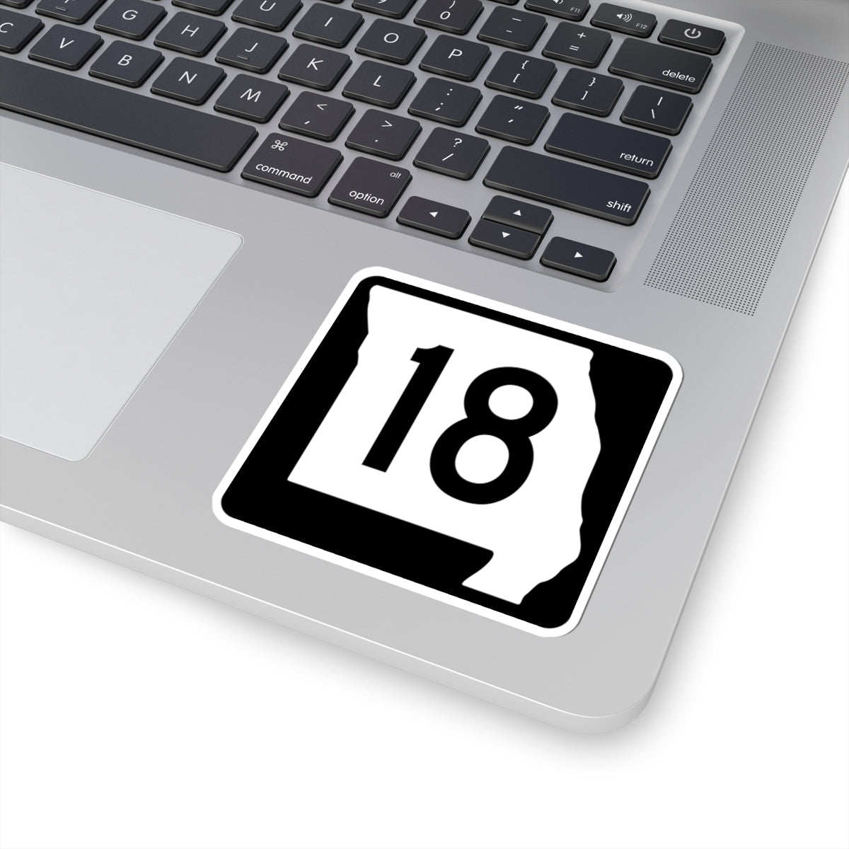 MO-18 (Missouri) (Road Sign) STICKER Vinyl Kiss-Cut Decal